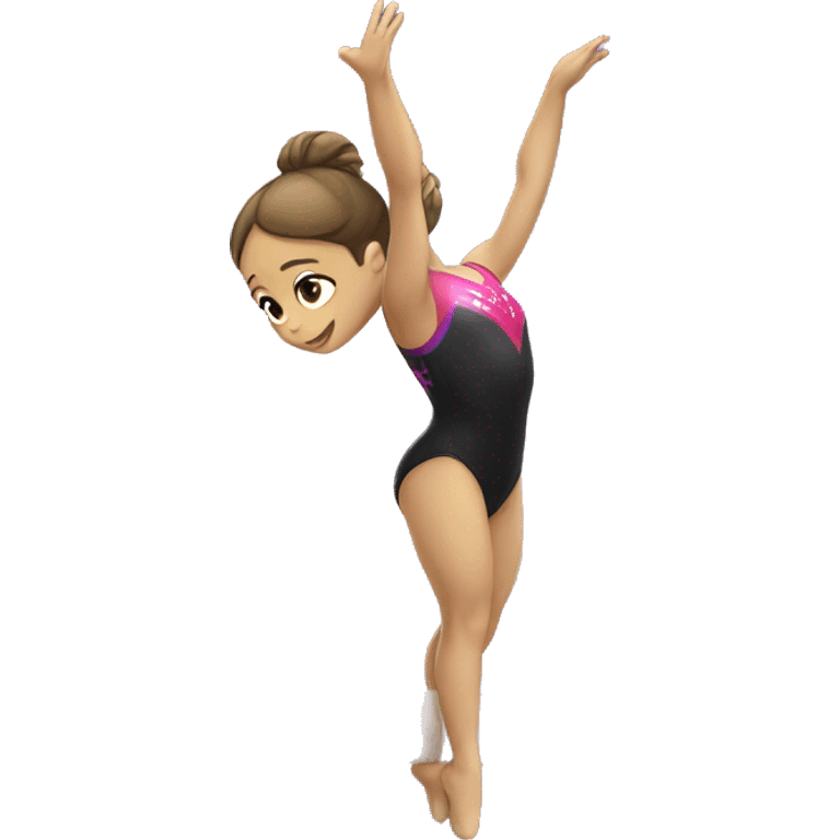 Gymnast on beam emoji