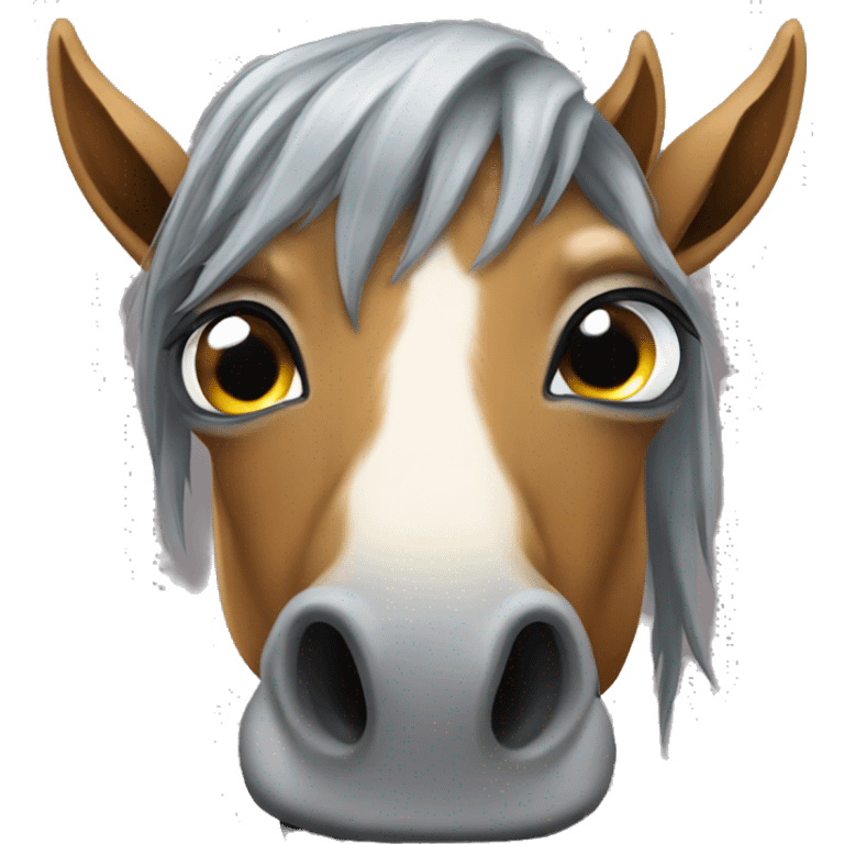 Horse - cyclop - galactique eyes emoji