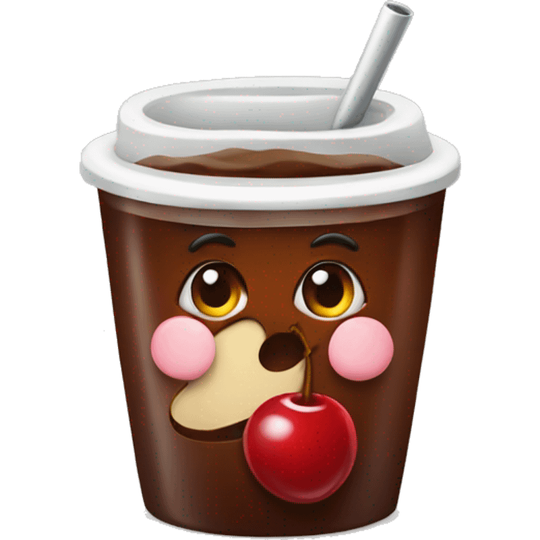 Cherry coffee  emoji