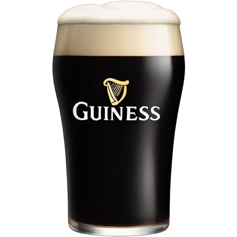 A Royal pint of Guinness Stout  emoji