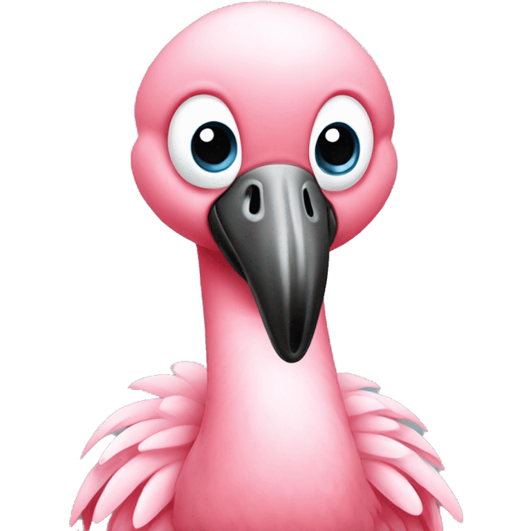 baby flamingo emoji