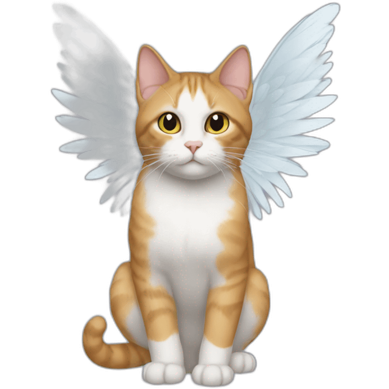 Cat with wings emoji