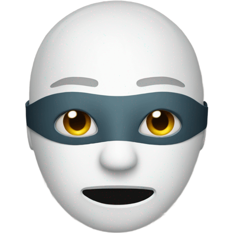 FACE WITH MASK emoji