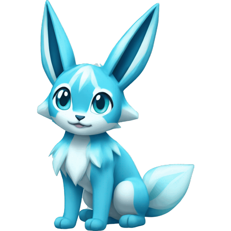 Glaceon full body emoji