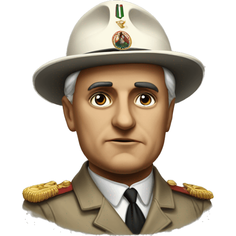 Mussolini He was Prime Minister of Italy  emoji