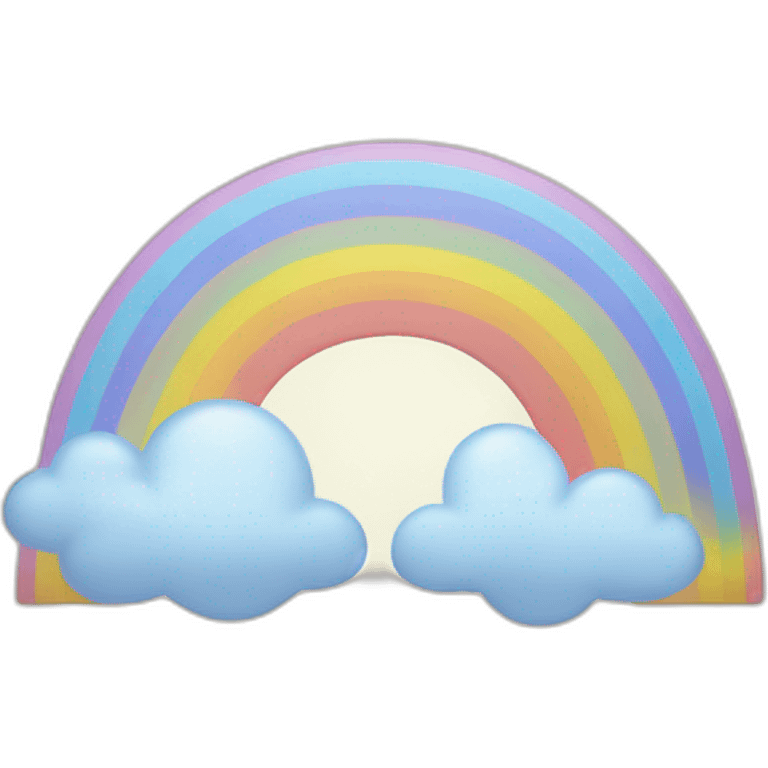 Arc-en-ciel emoji