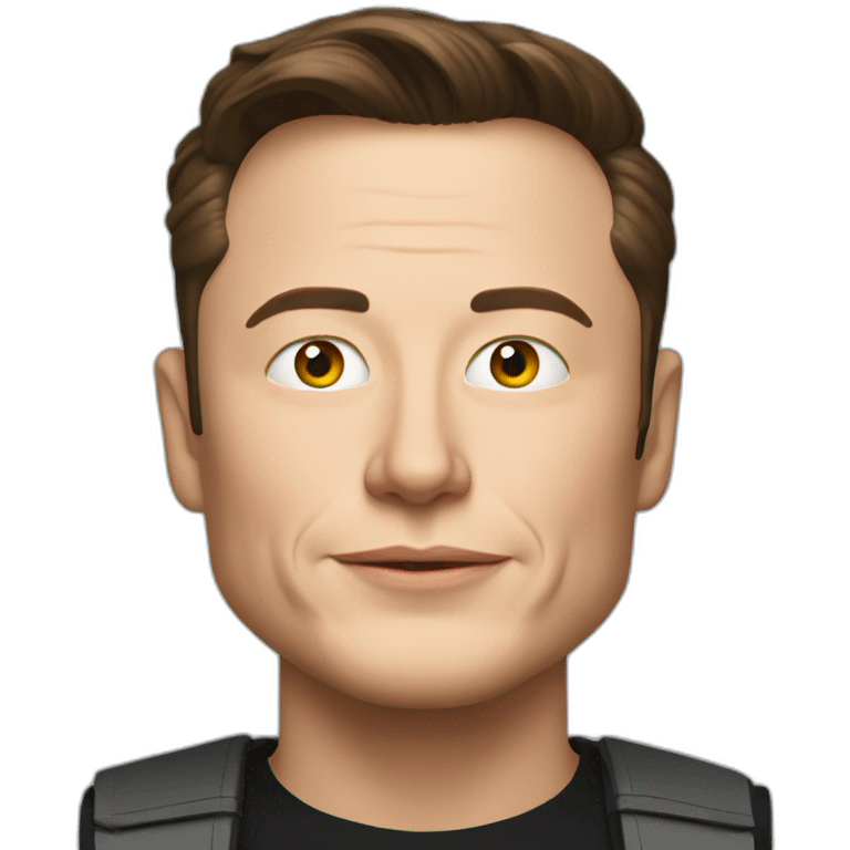 Elon Musk emoji