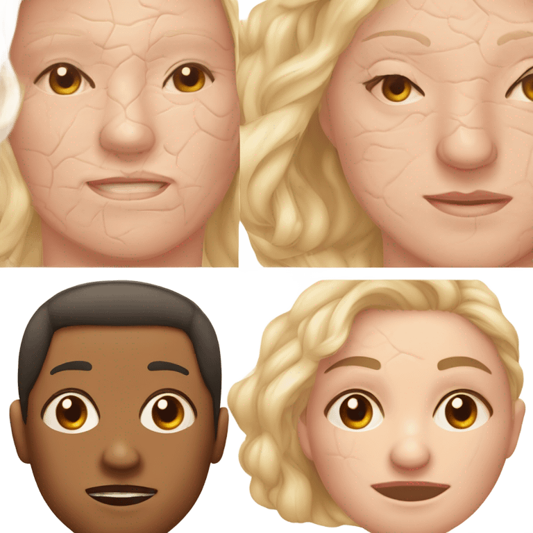 upper face dermatology emoji