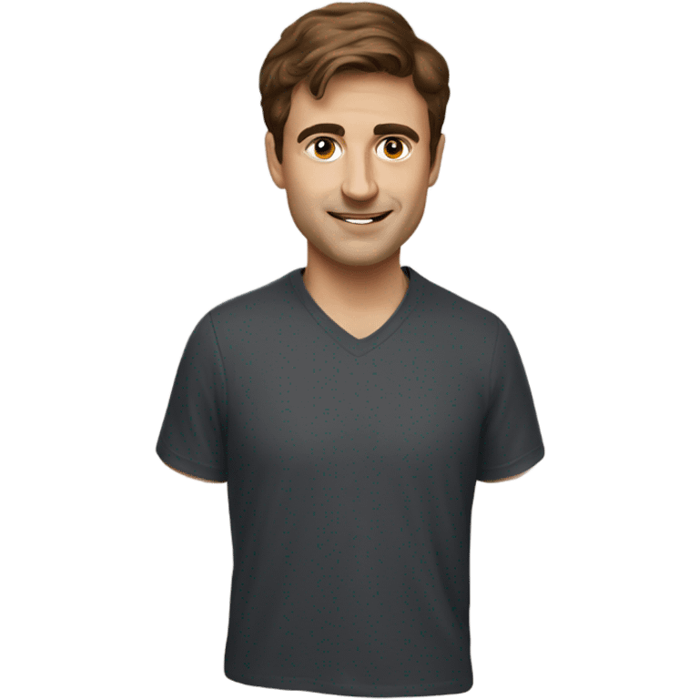 Paul mescal realistic portrait brown hair emoji