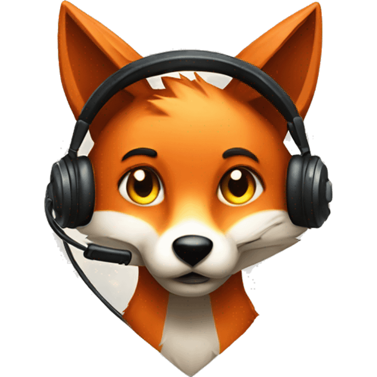 gamer fox emoji