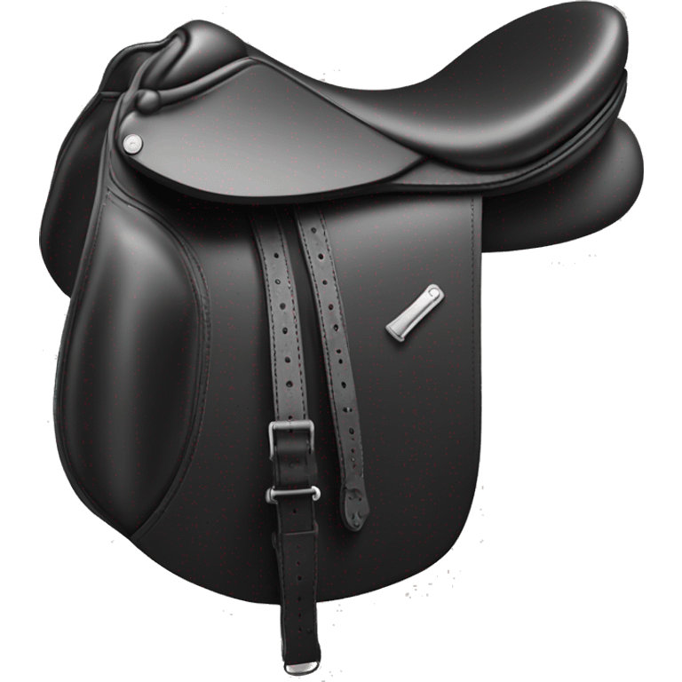 English saddle that’s black leather  emoji