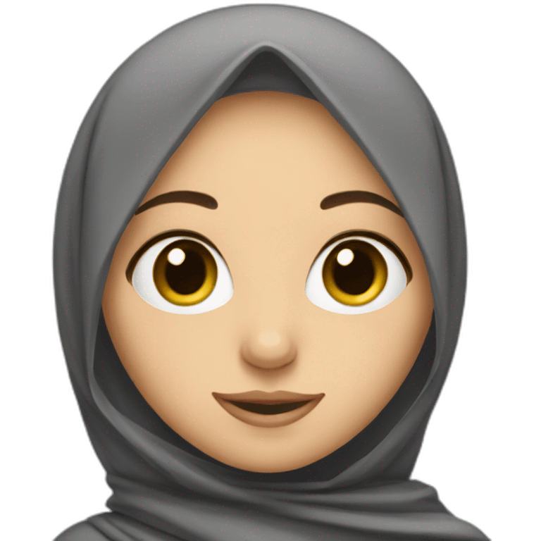 girl in hijab emoji