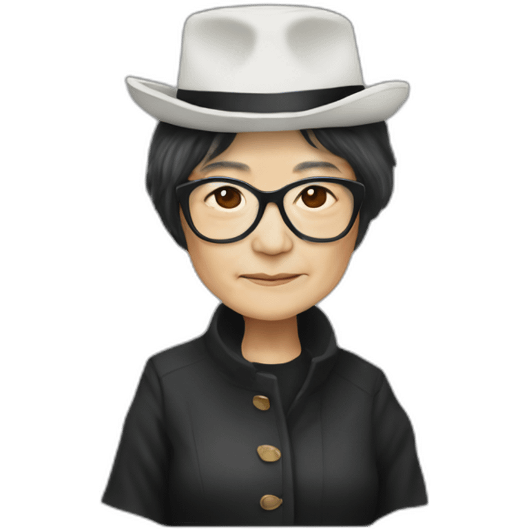 yoko ono emoji