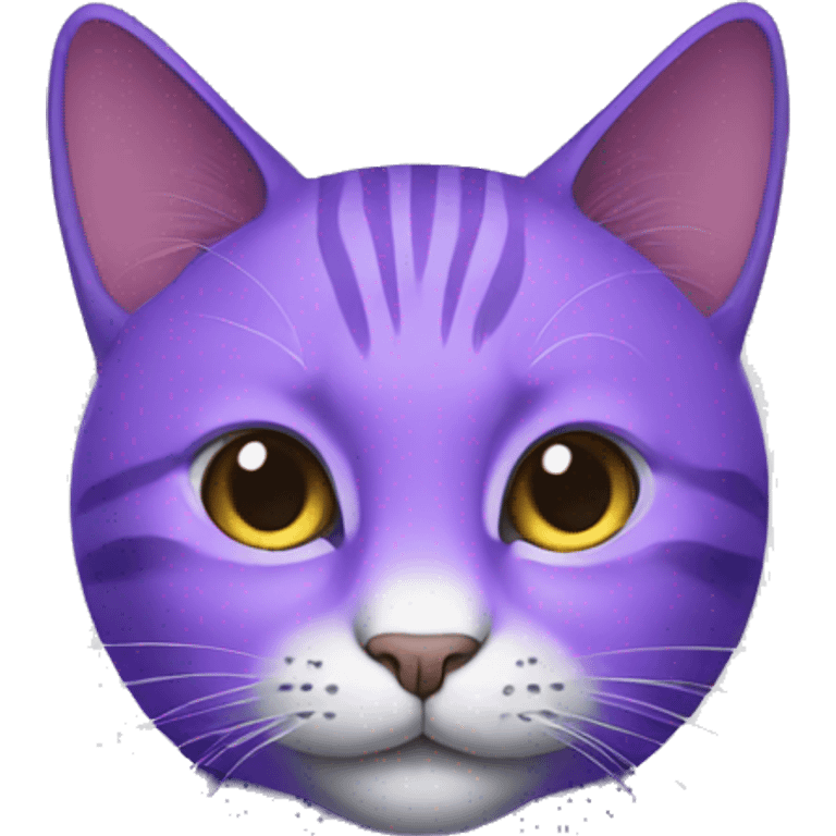 purple cat emoji