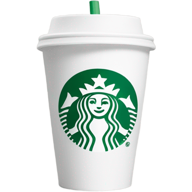 Starbucks cup emoji