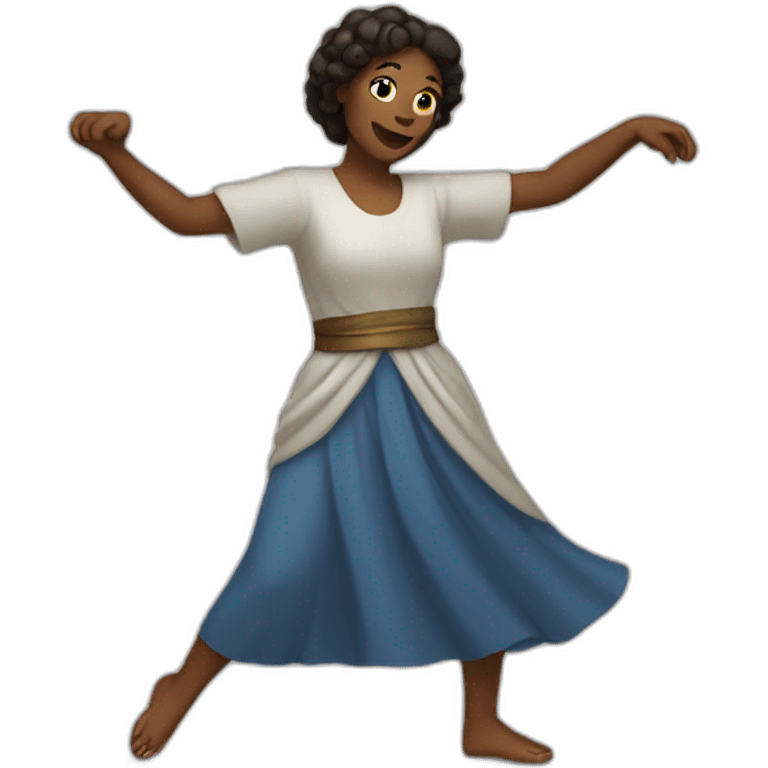 miriam dancing biblical emoji