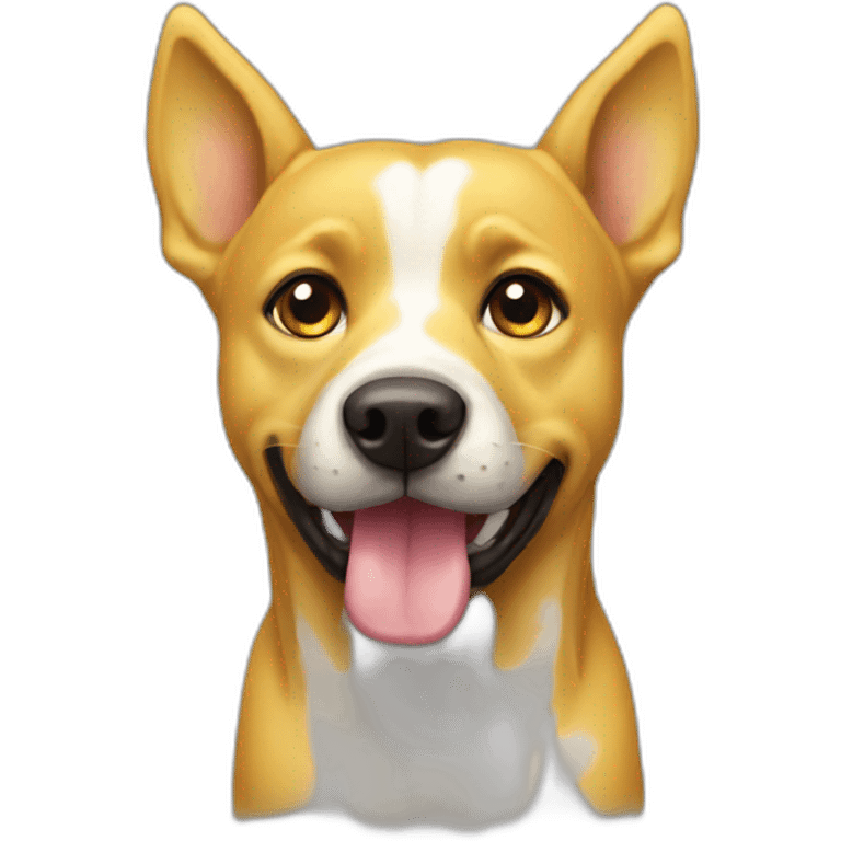 dog yellow emoji