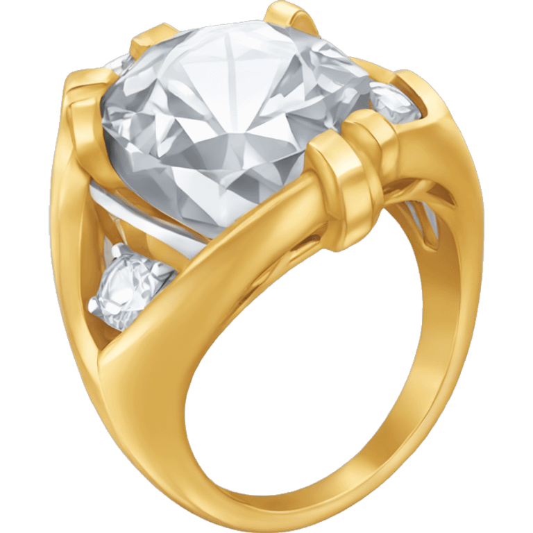 Ayşe Pancar diamond ring emoji