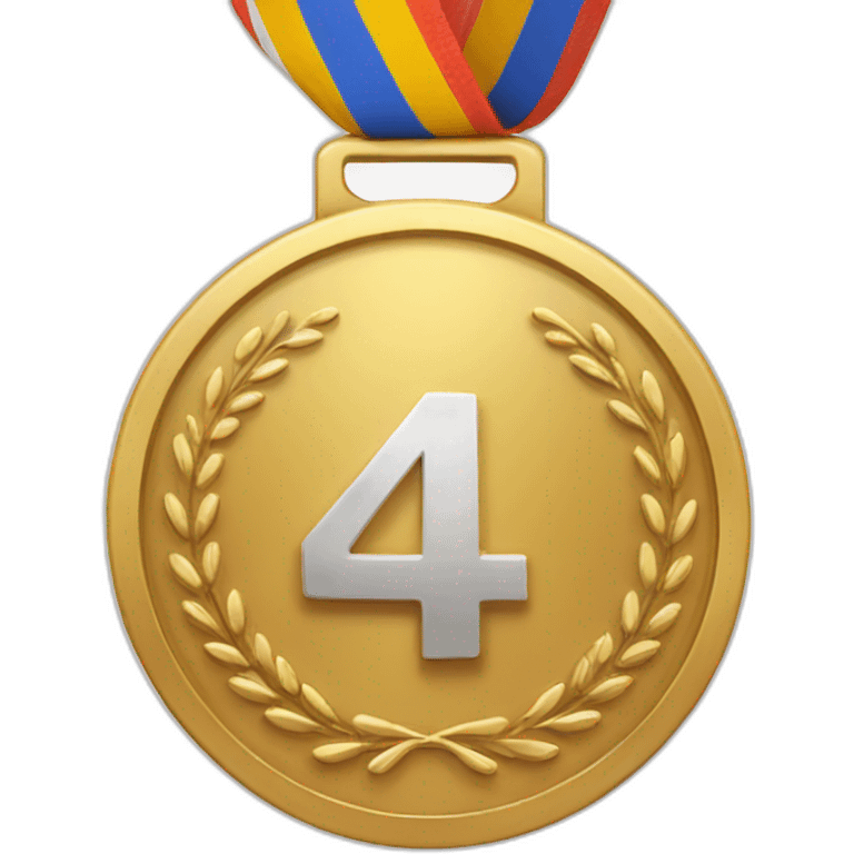 4th place medal emoji