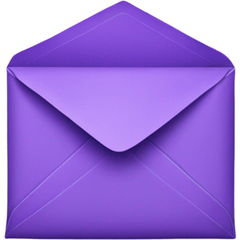 Purple envelope emoji