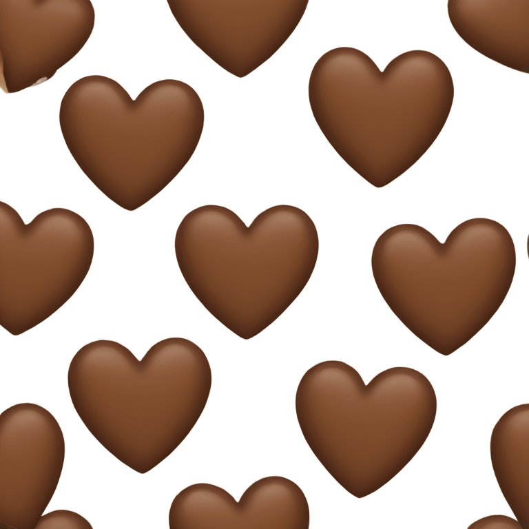 brown heart emoji