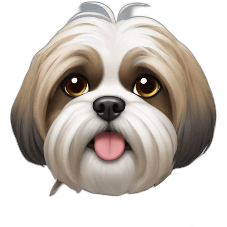 Shit tzu hermoso emoji