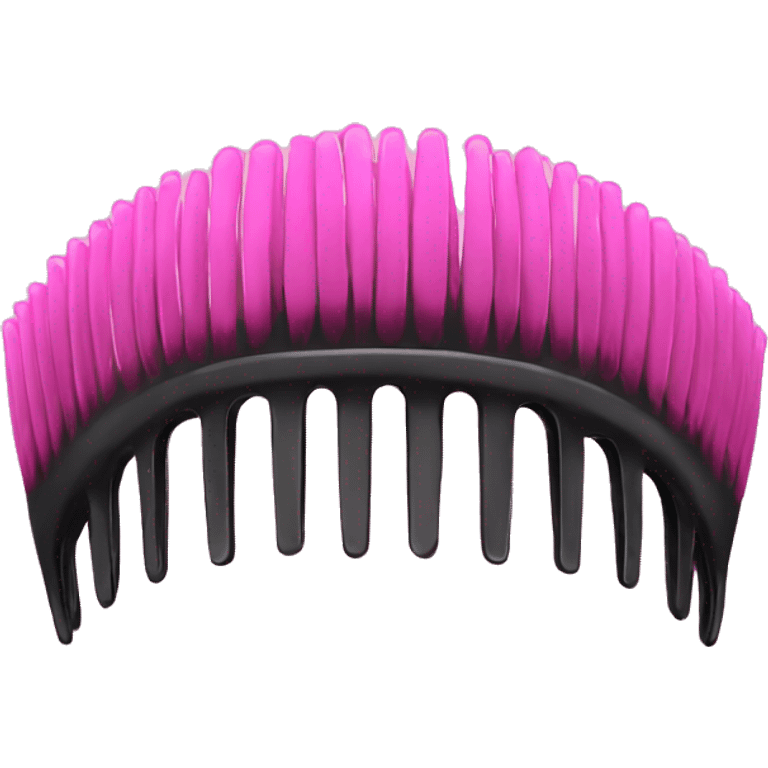 Pink comb emoji