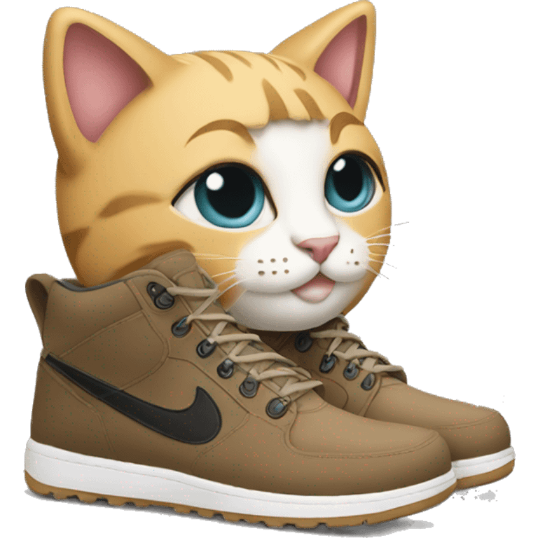  Cat n nike boots emoji