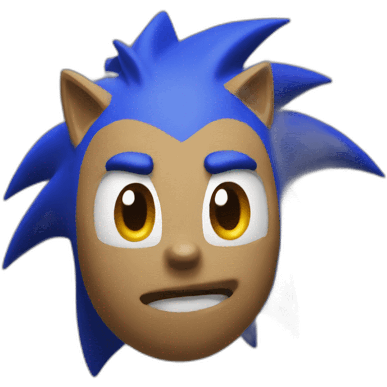 sonic smack mamadou emoji