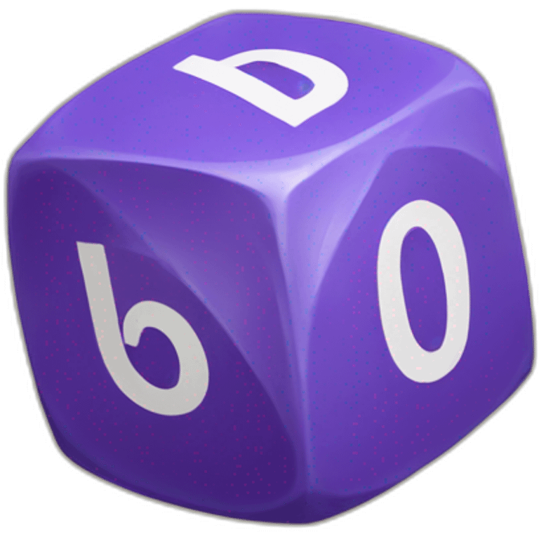 d10 die emoji