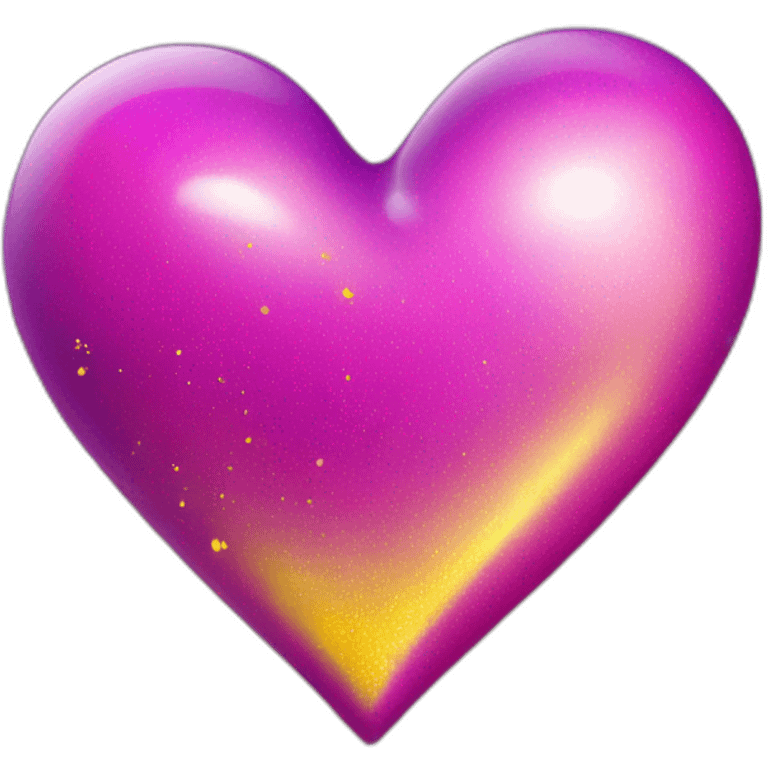 pink-and-purple-heart-with-yellow-sparkles emoji