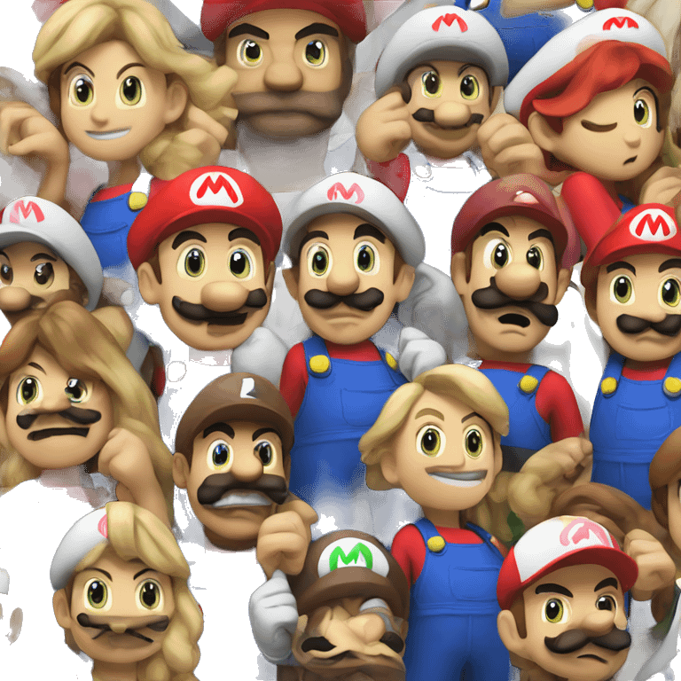 no problem with mario emoji