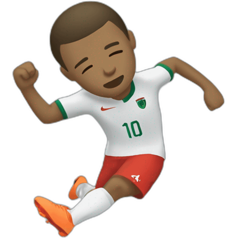 Mbappe dab  emoji