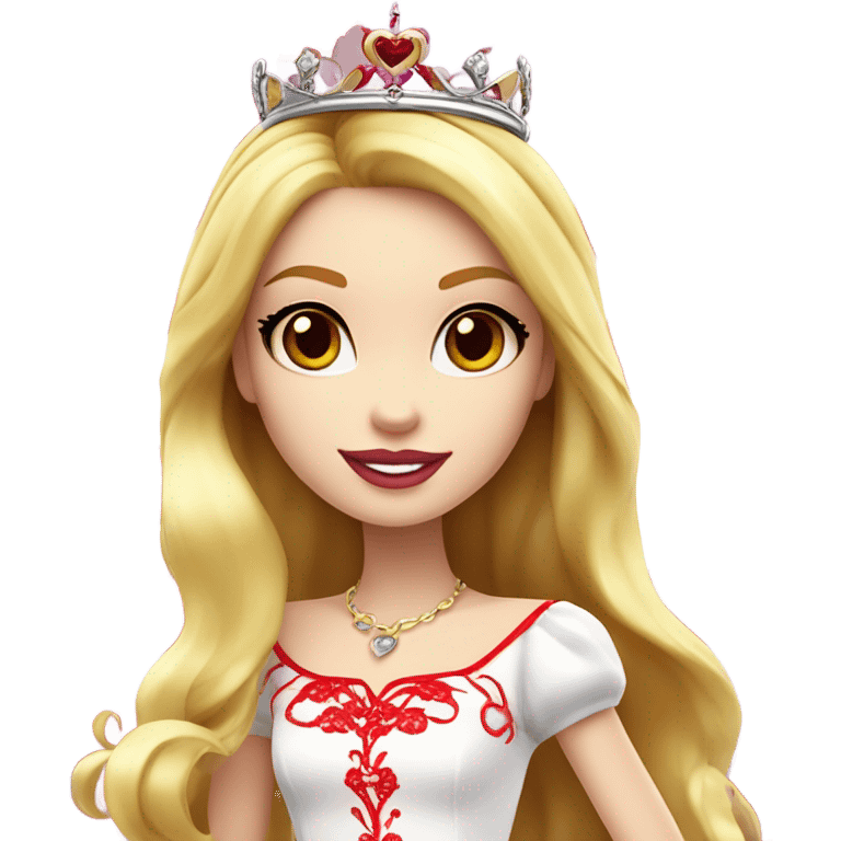 apple white from mattel ever after high emoji