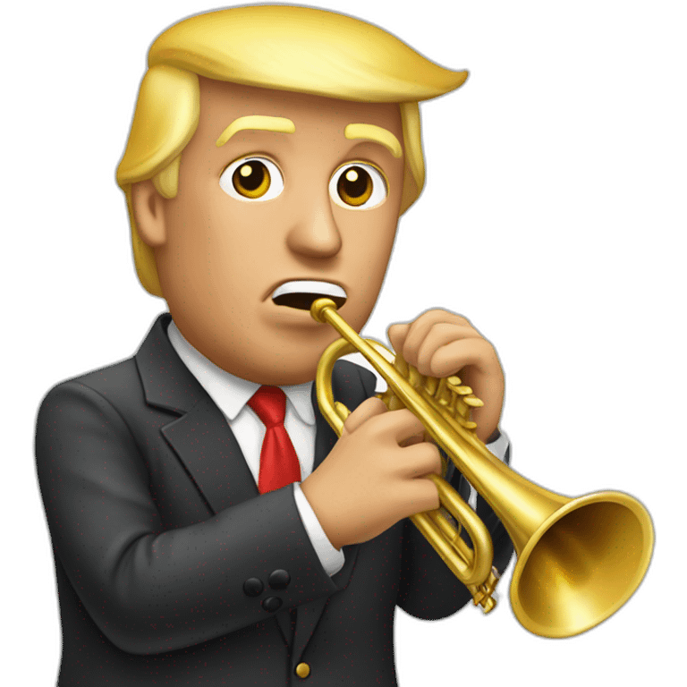 donald-trump-trumpet emoji