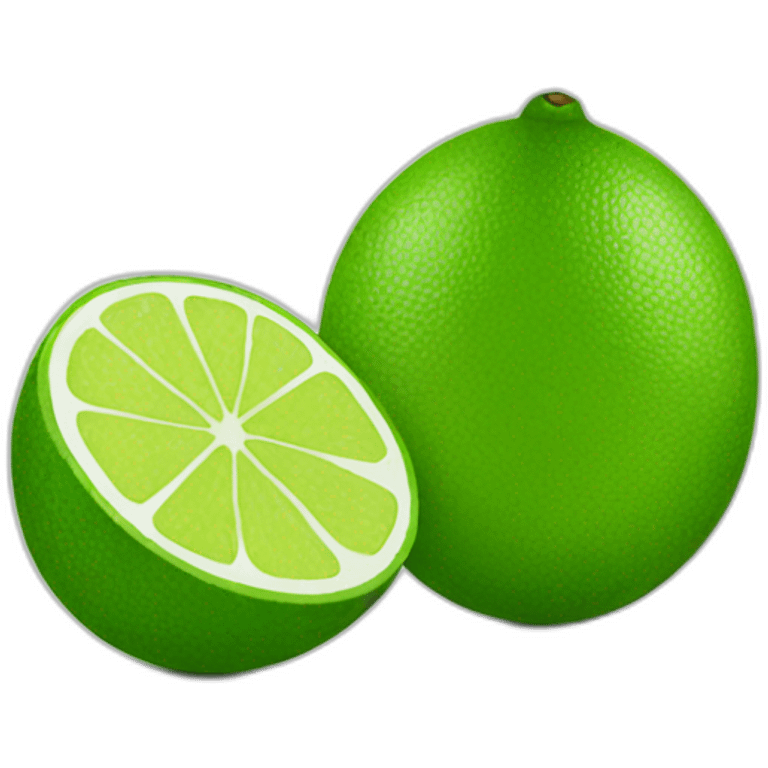 Lime emoji