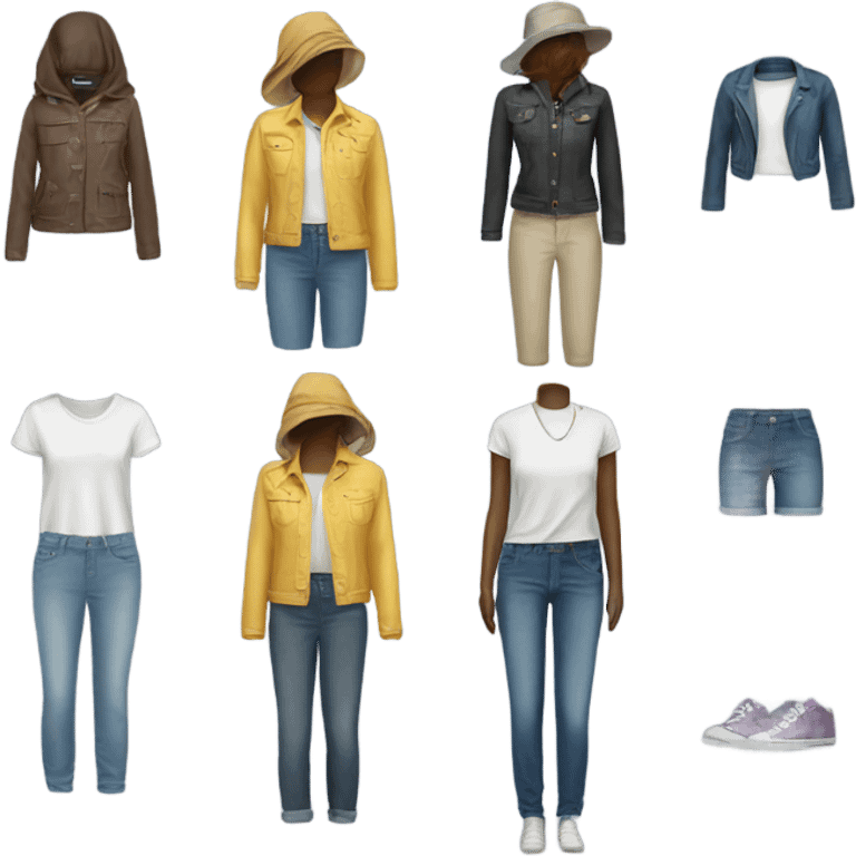 women’s clothing emoji