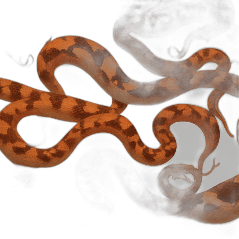 Red tail boa emoji