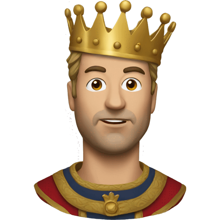 King Baldwin mask  emoji