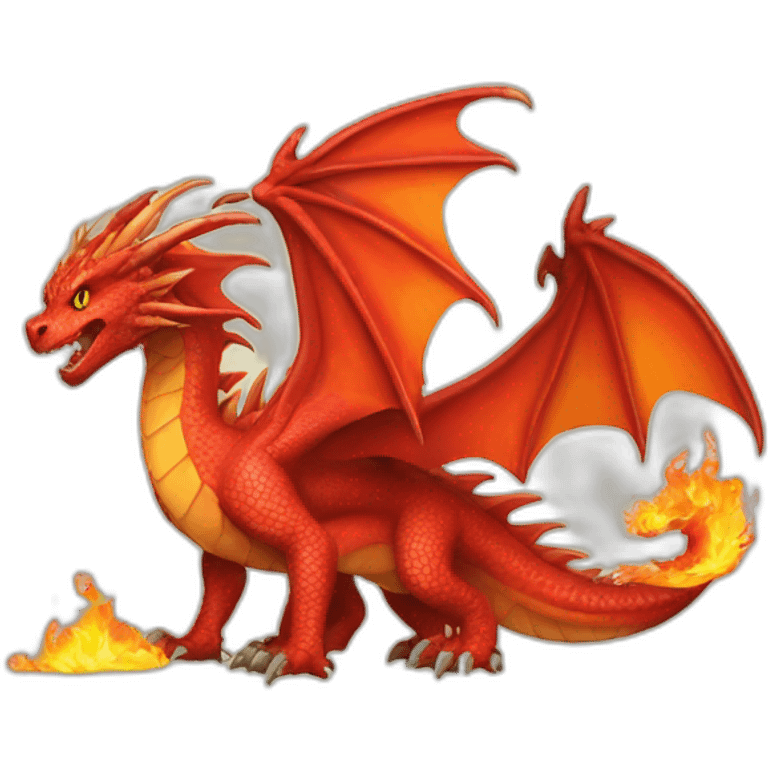 fire dragon emoji