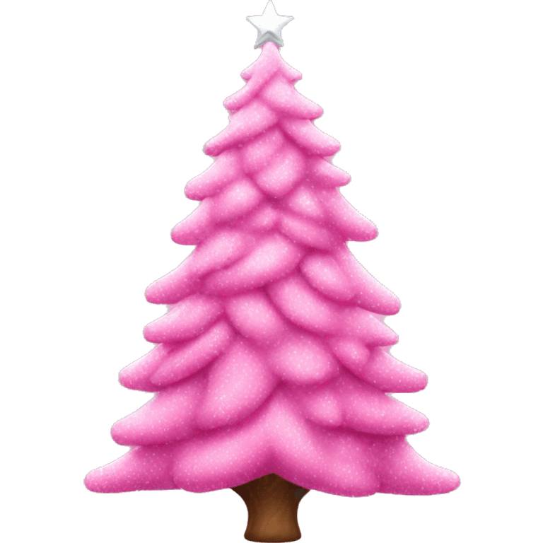 Pink Christmas's tree asthetic emoji