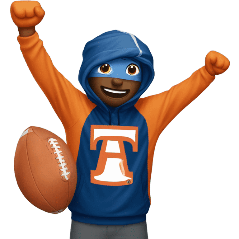 Auburn University super sports fan emoji