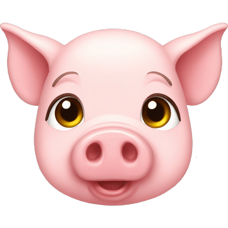 Pig cute emoji