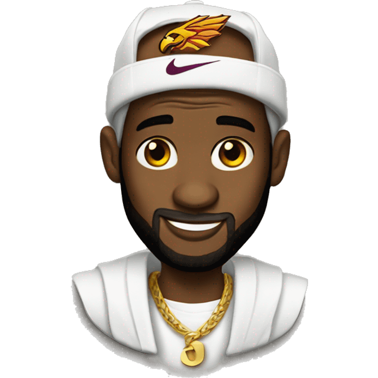 LeBron James dressed as pater griffin emoji