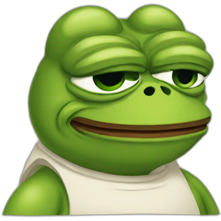 Pepe sad emoji