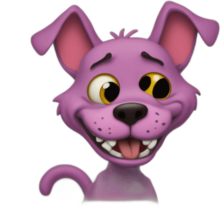 Courage the Cowardly Dog emoji