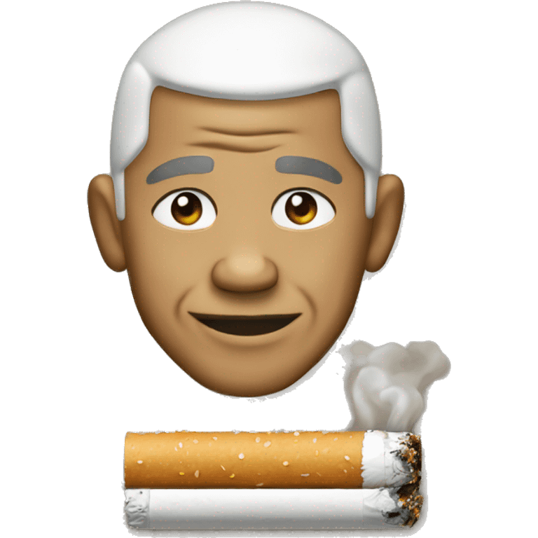 Barack Obama cigarette voting emoji