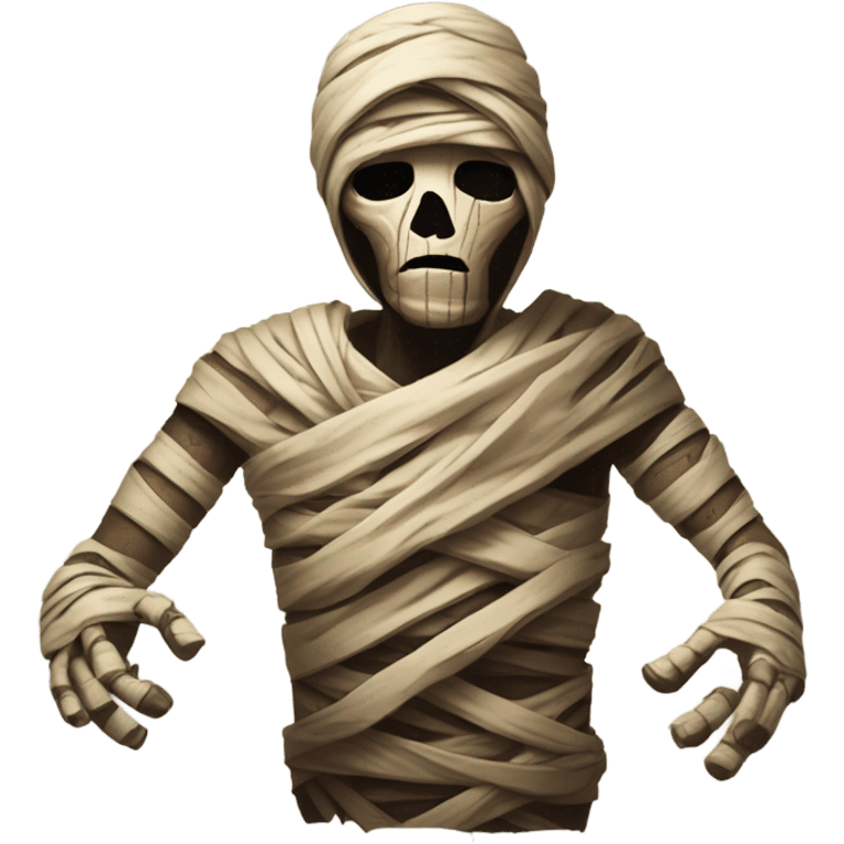 Mummy escaping tomb emoji