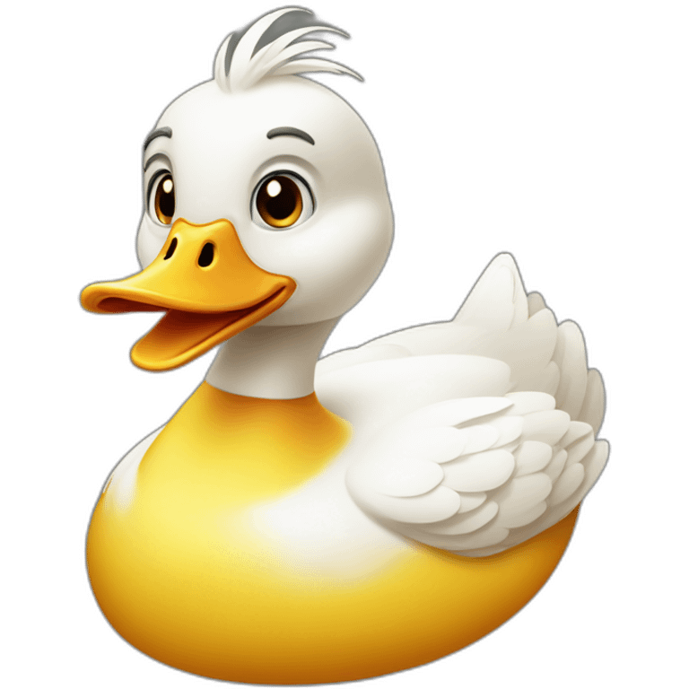 Canard millionnaire  emoji