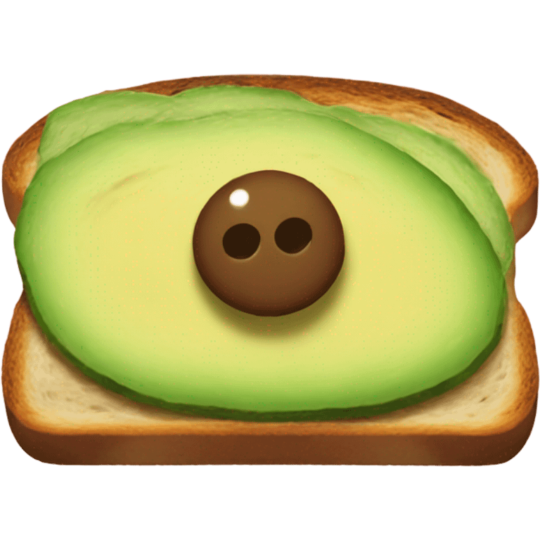  avocado toast aesthetic  emoji